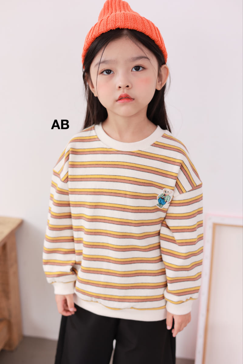 Ab - Korean Children Fashion - #designkidswear - Bear Sweatshirt - 2