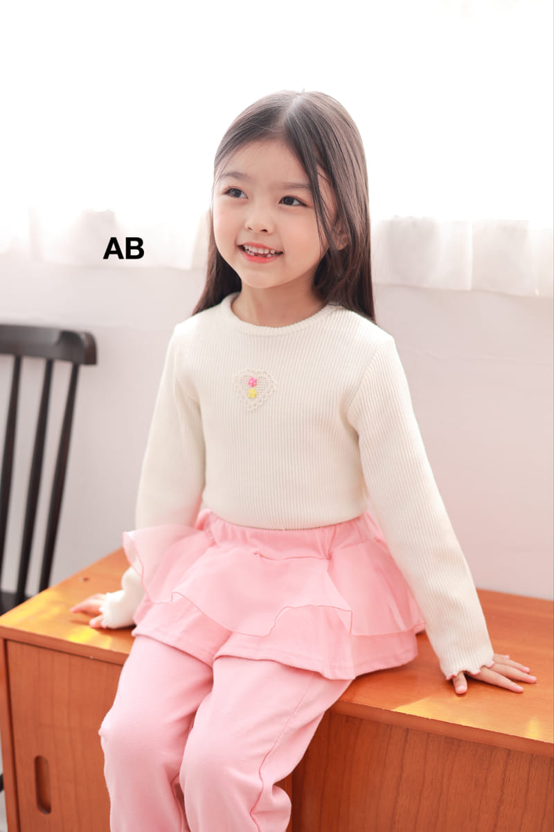 Ab - Korean Children Fashion - #discoveringself - Nal Rib Tee - 10