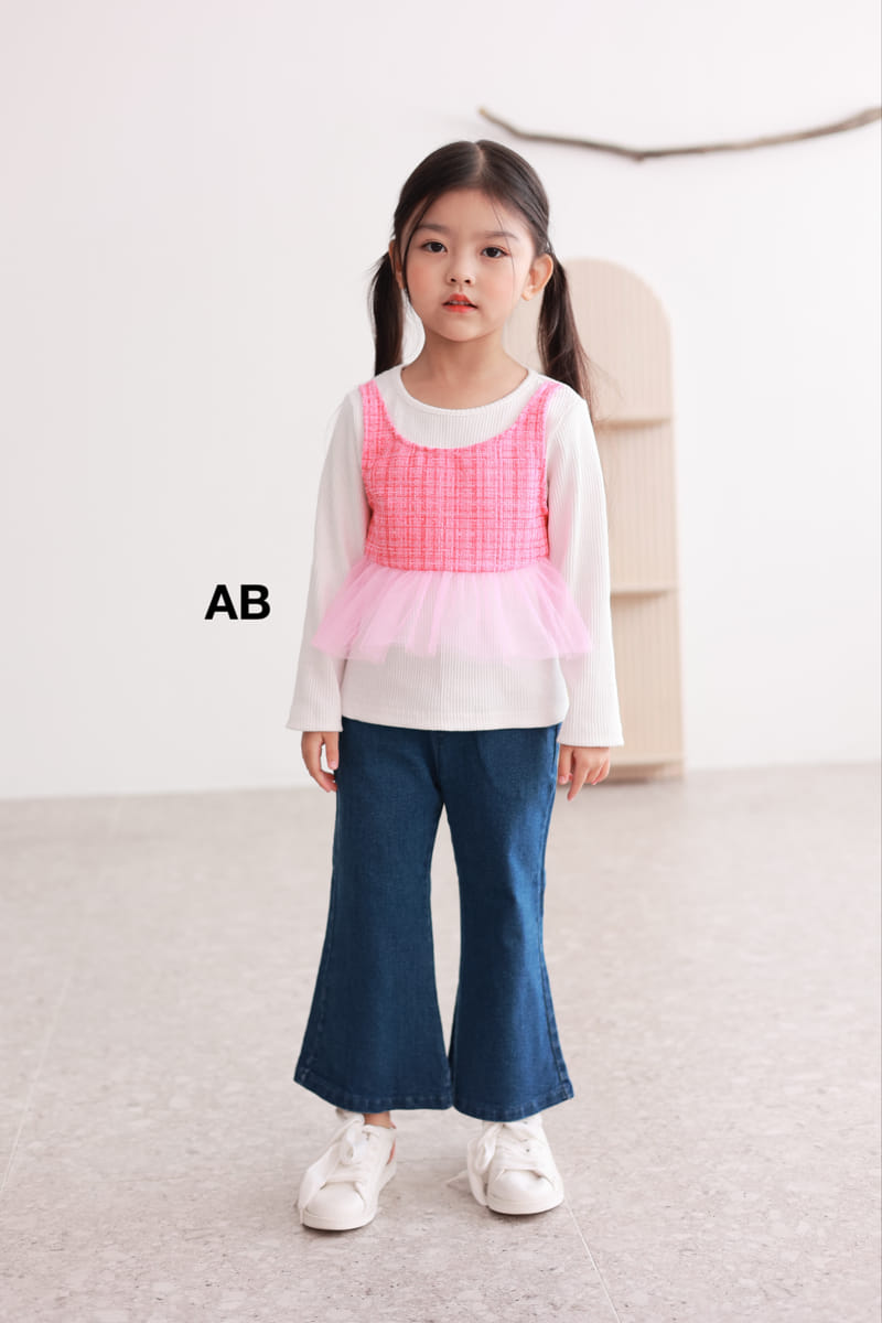 Ab - Korean Children Fashion - #fashionkids - Fancy Bustier Tee - 8