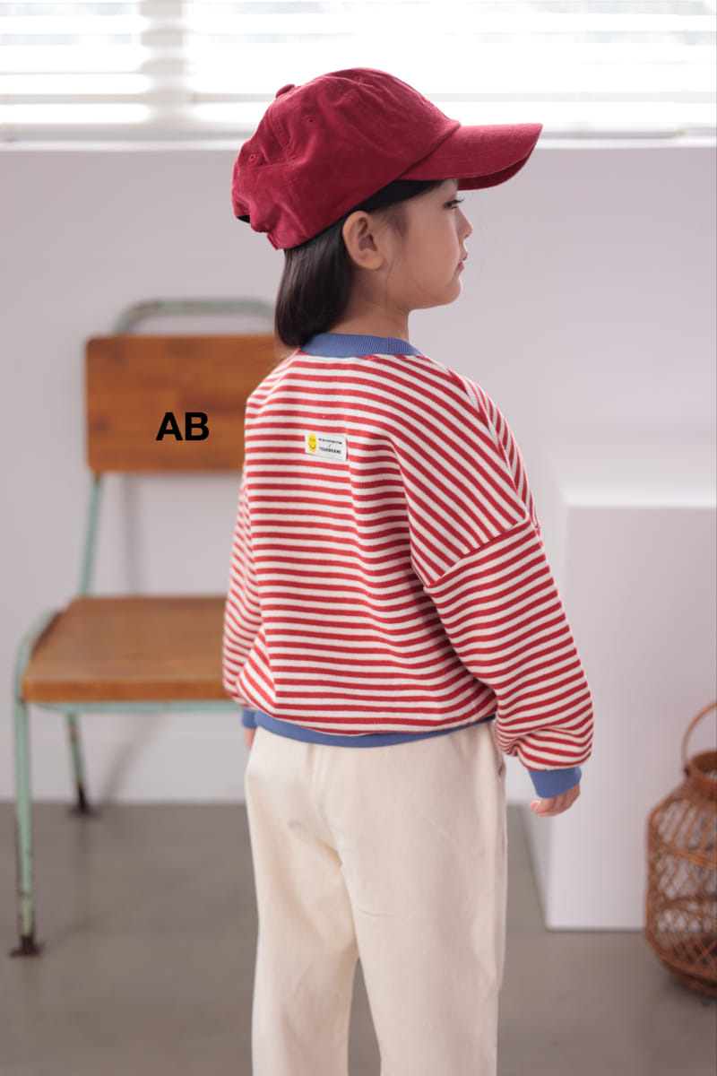 Ab - Korean Children Fashion - #fashionkids - Smile Color Sweatshirt - 6