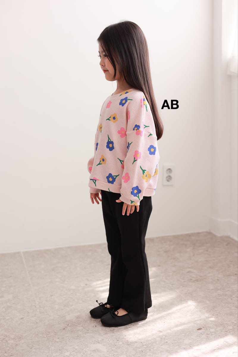 Ab - Korean Children Fashion - #fashionkids - Flower Sweatshirt - 2