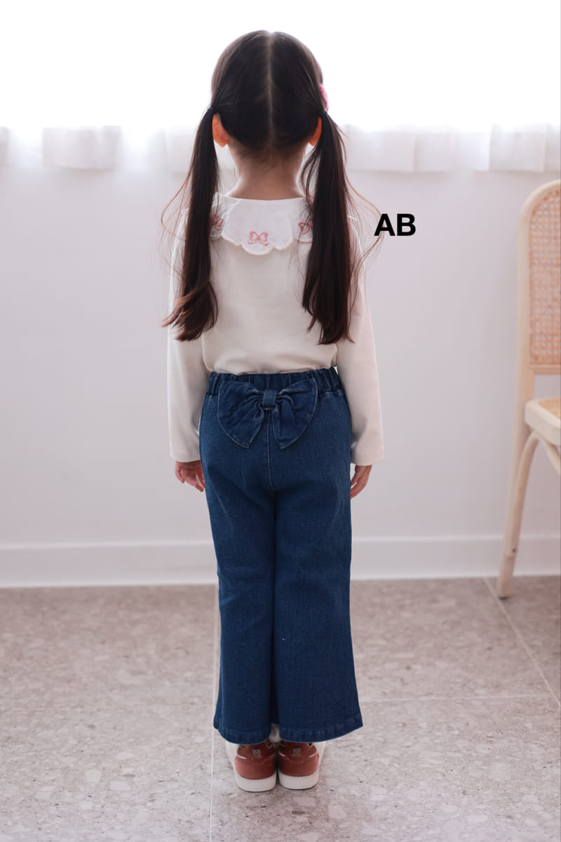 Ab - Korean Children Fashion - #kidsshorts - Ribbon Pants