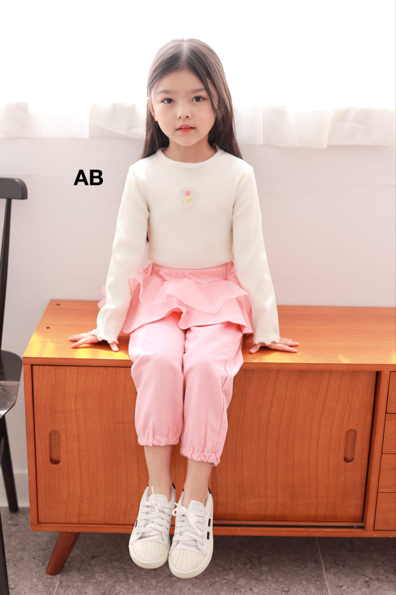 Ab - Korean Children Fashion - #kidsshorts - Nal Rib Tee - 12