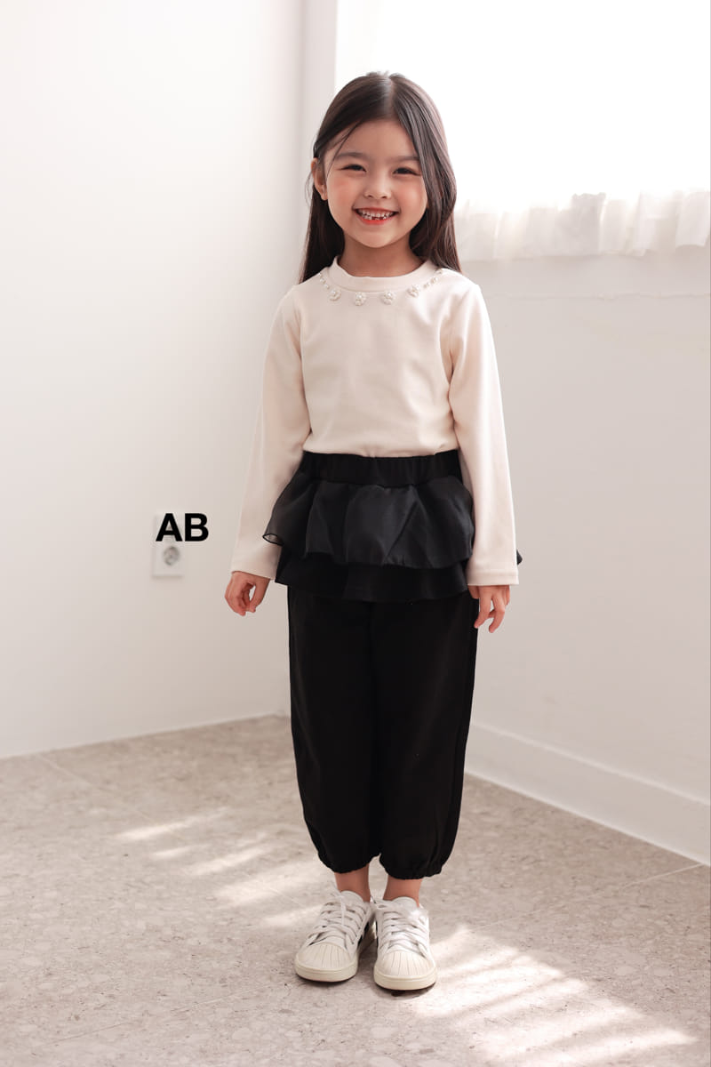 Ab - Korean Children Fashion - #kidsshorts - Jewerly Tee - 9