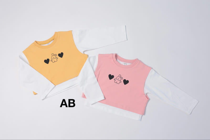 Ab - Korean Children Fashion - #kidsstore - Heart Rabbit Vest - 9