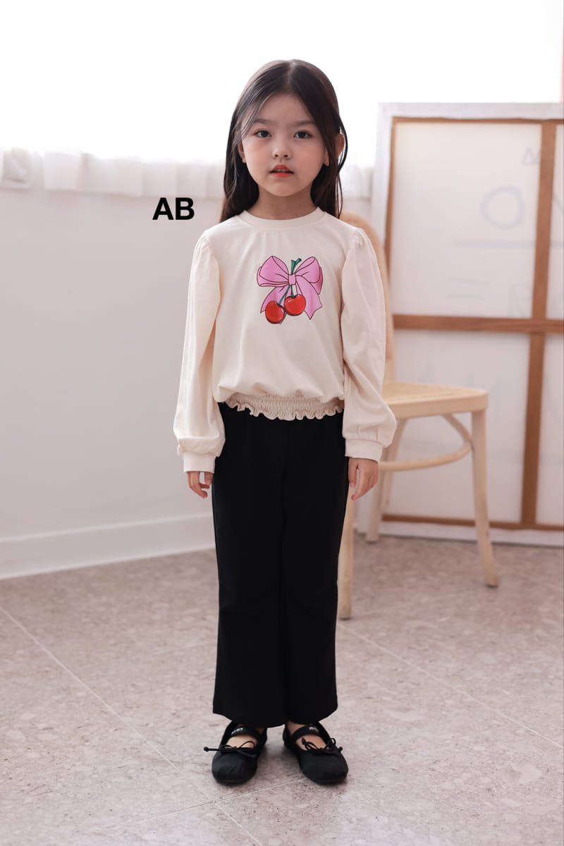 Ab - Korean Children Fashion - #kidzfashiontrend - Smocked Tee - 12