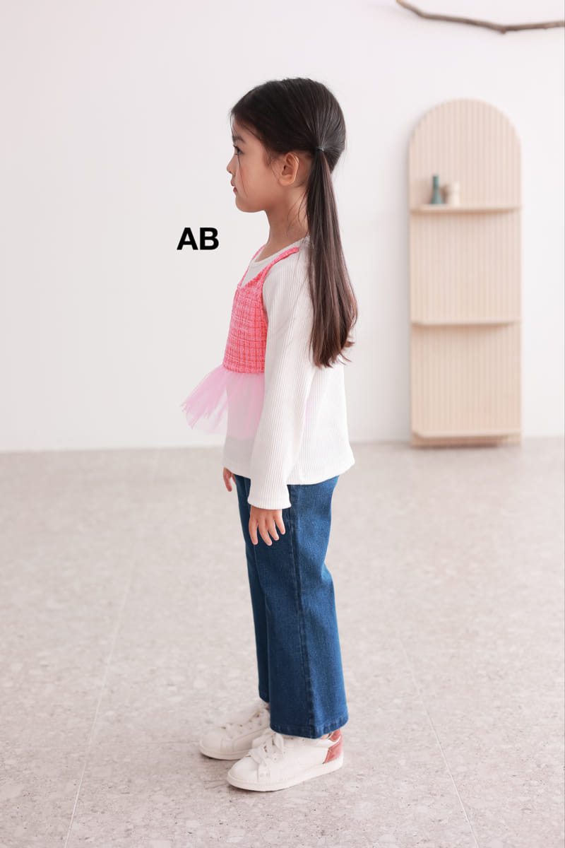 Ab - Korean Children Fashion - #kidzfashiontrend - Fancy Bustier Tee - 11