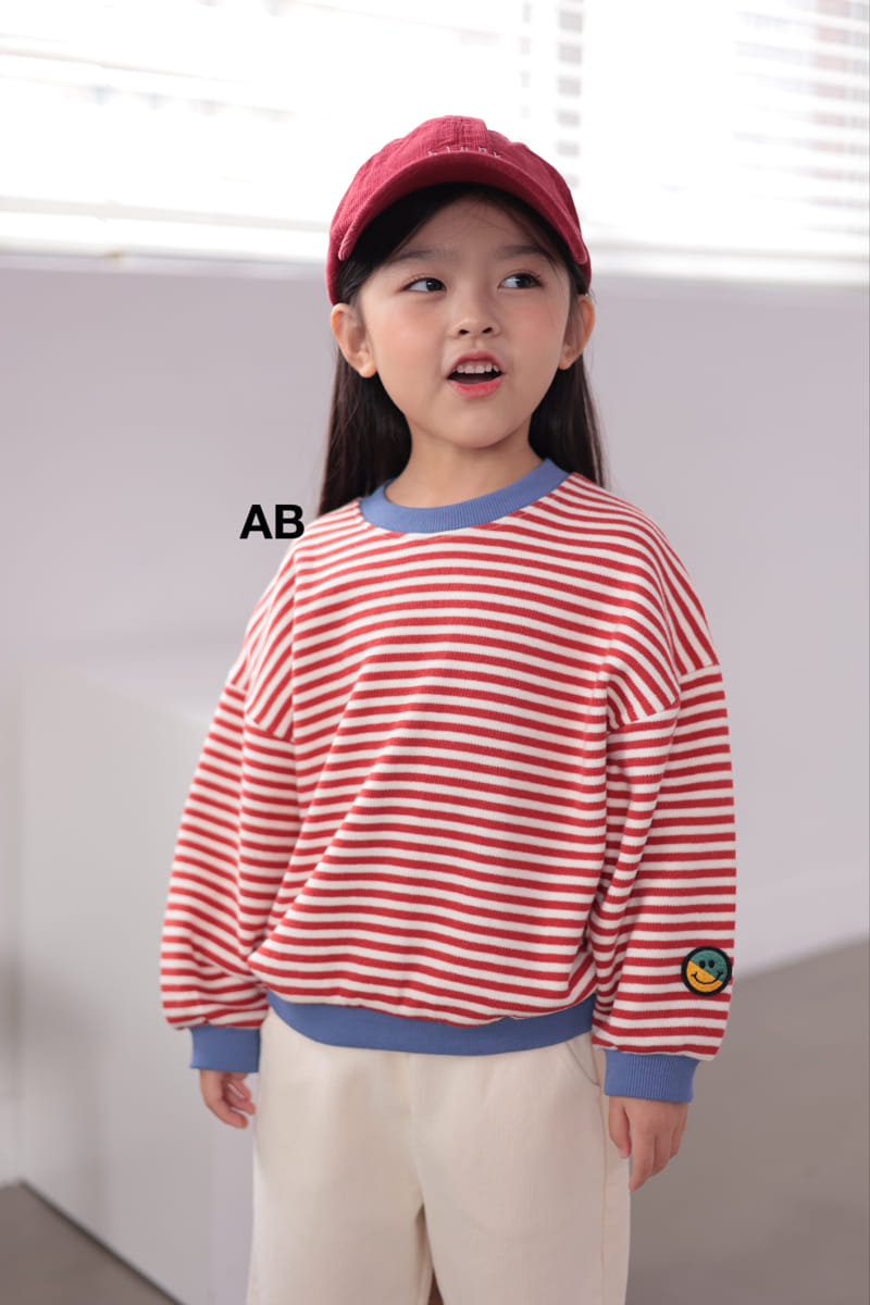 Ab - Korean Children Fashion - #kidzfashiontrend - Smile Color Sweatshirt - 9