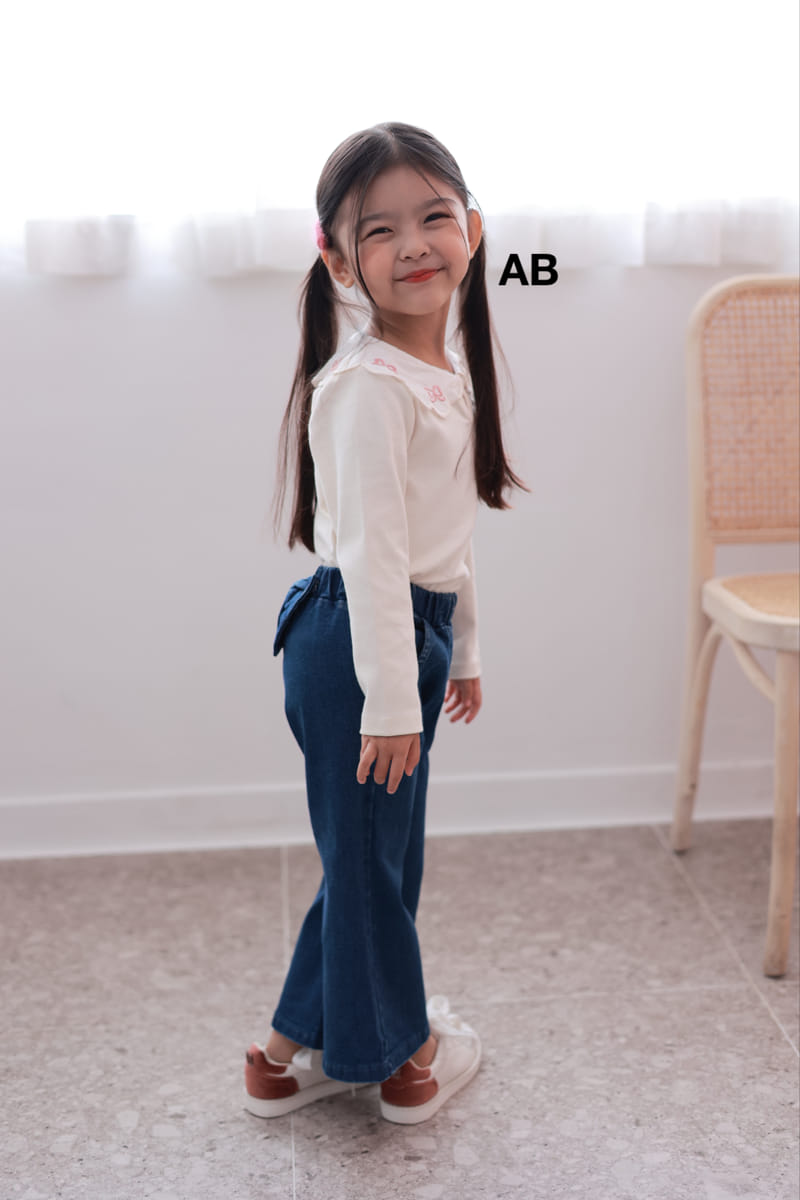 Ab - Korean Children Fashion - #kidzfashiontrend - Ribbon Pants - 3