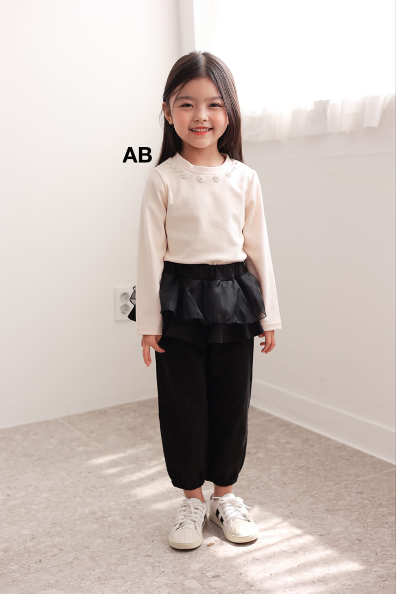 Ab - Korean Children Fashion - #kidzfashiontrend - Jewerly Tee - 11