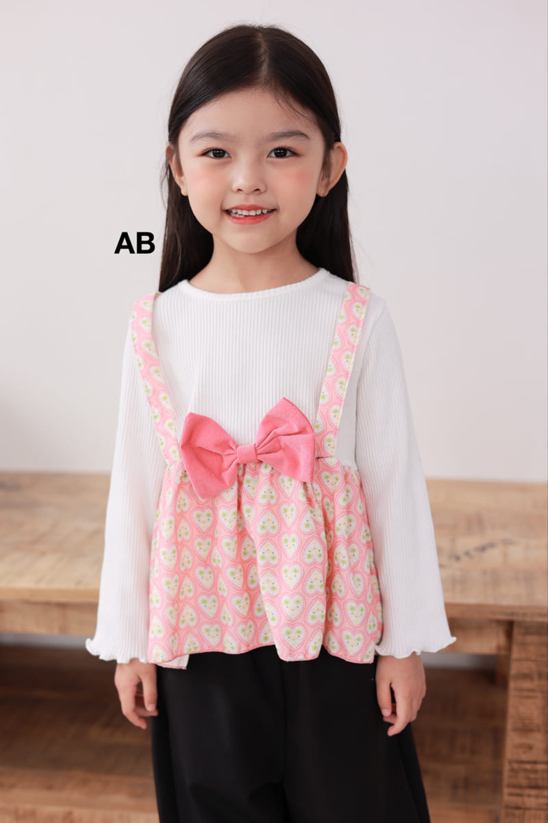 Ab - Korean Children Fashion - #littlefashionista - Ribbon Bustier - 2