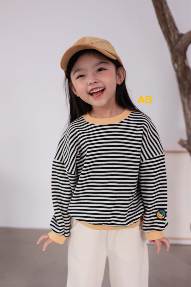 Ab - Korean Children Fashion - #magicofchildhood - Smile Color Sweatshirt - 12