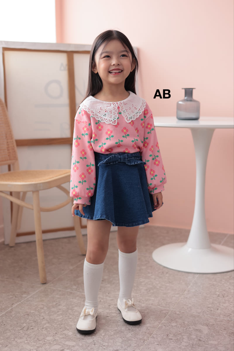 Ab - Korean Children Fashion - #magicofchildhood - Volume Collar Tee - 2
