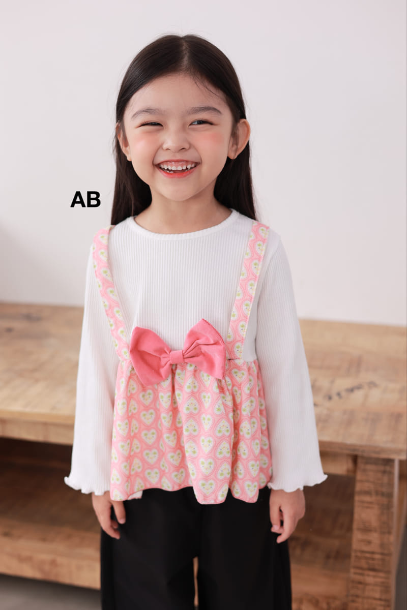 Ab - Korean Children Fashion - #magicofchildhood - Ribbon Bustier - 4