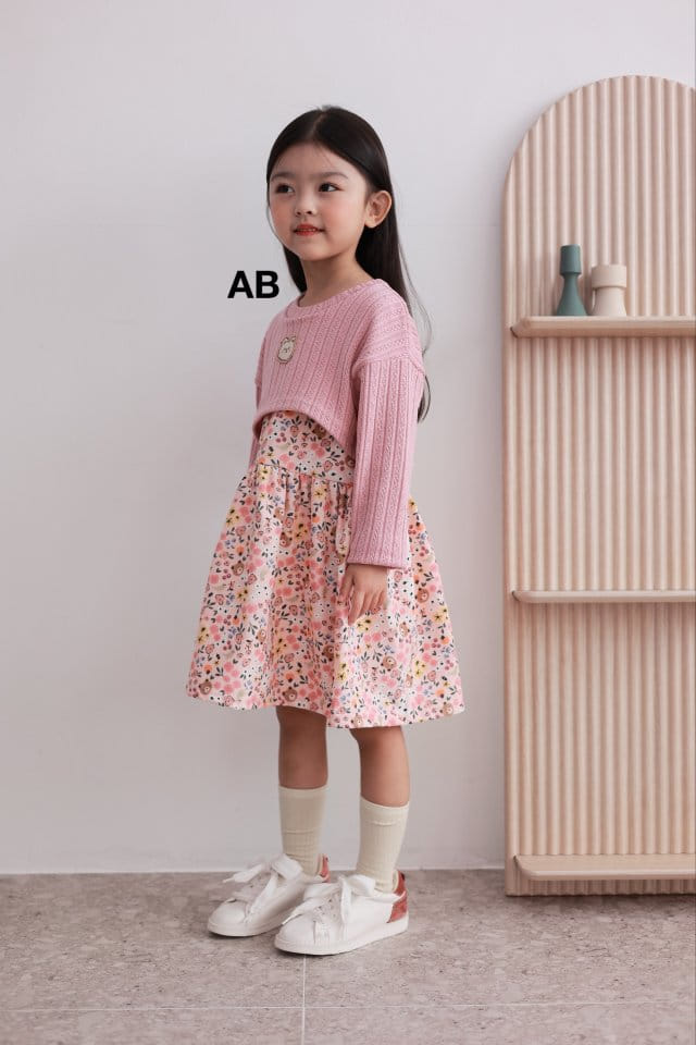 Ab - Korean Children Fashion - #minifashionista - Bear One-piece