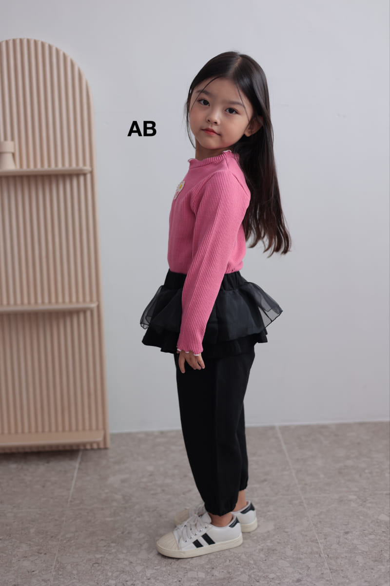 Ab - Korean Children Fashion - #prettylittlegirls - Nal Rib Tee - 3