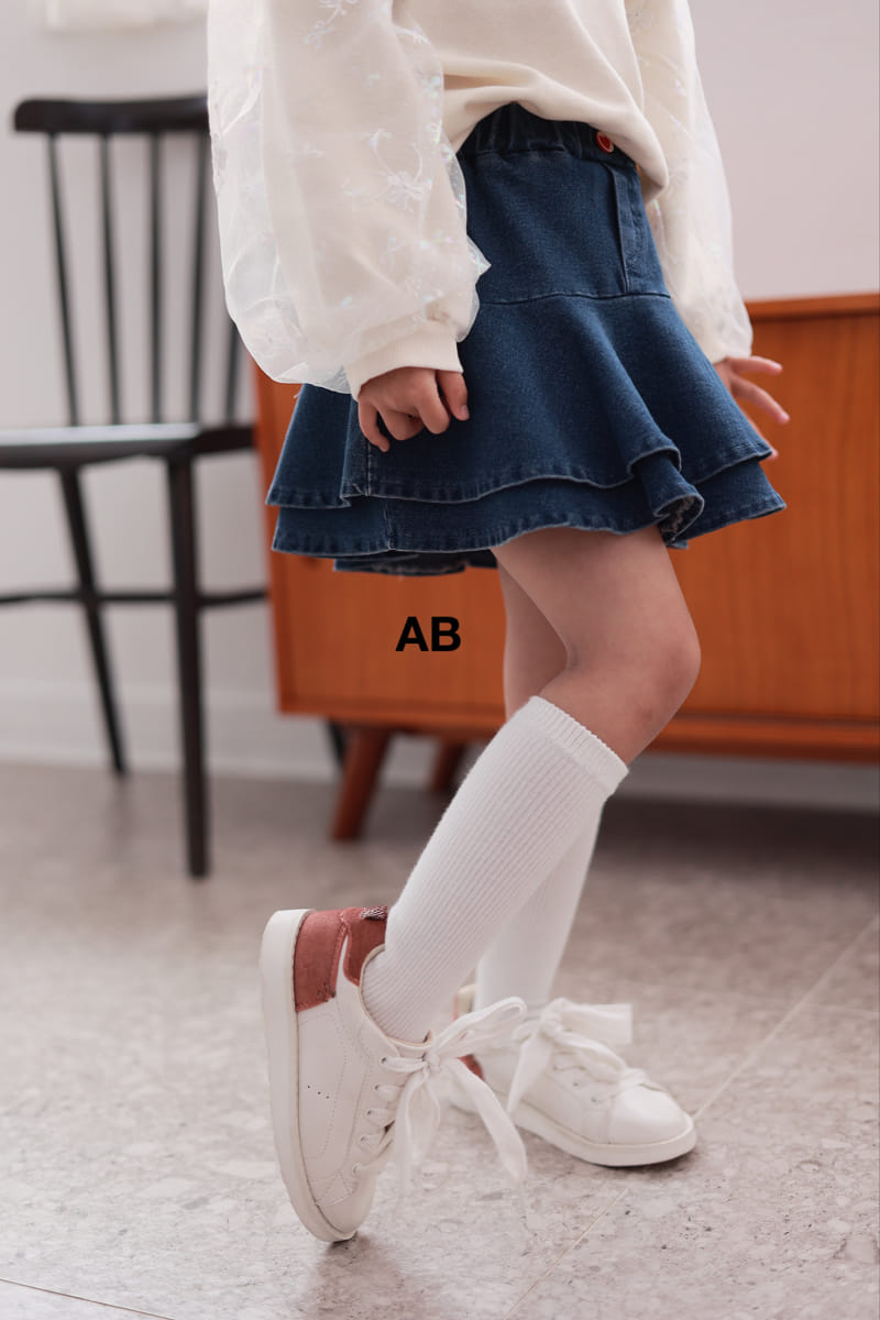 Ab - Korean Children Fashion - #prettylittlegirls - Double Skirt