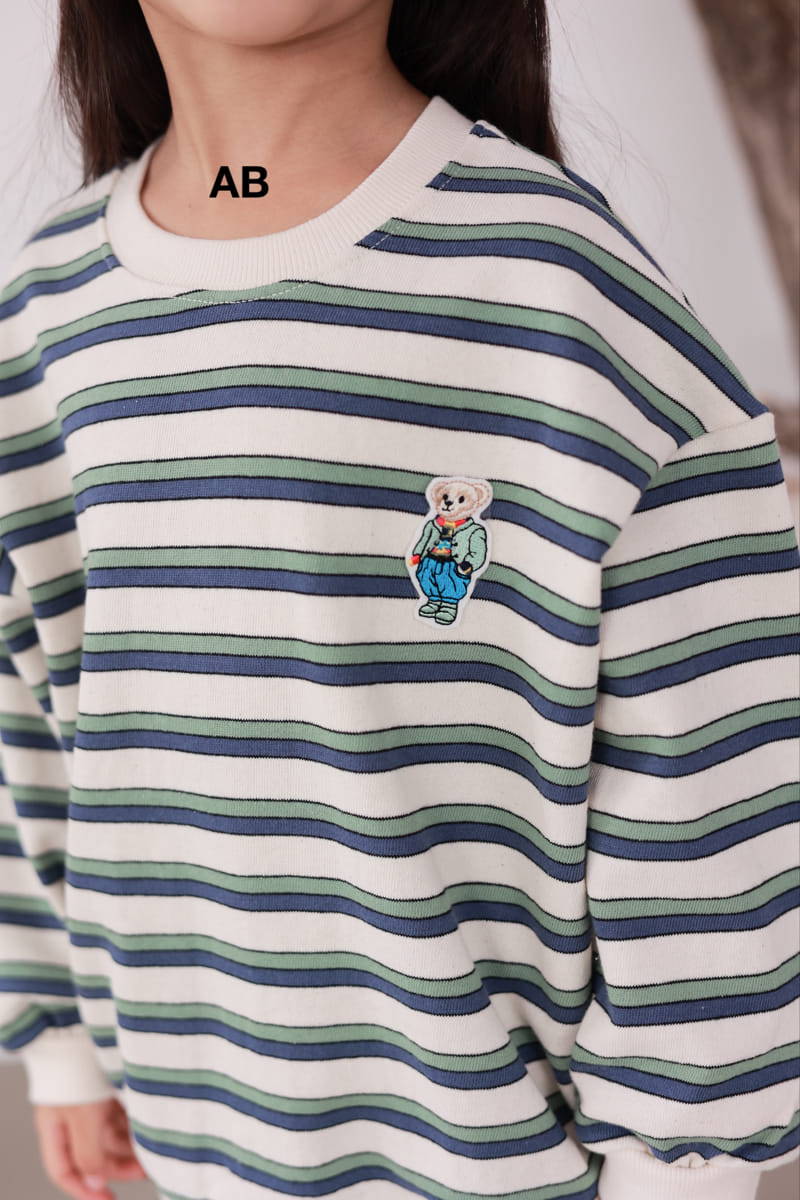 Ab - Korean Children Fashion - #prettylittlegirls - Bear Sweatshirt - 12