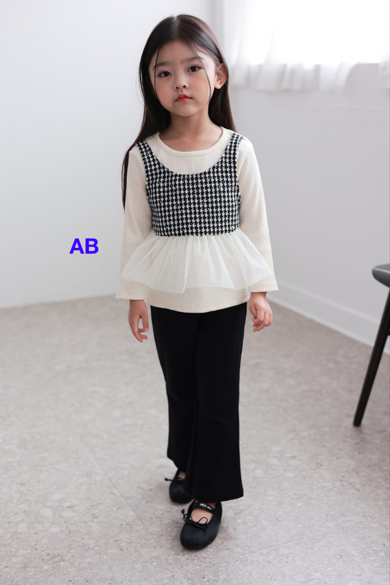 Ab - Korean Children Fashion - #stylishchildhood - Fancy Bustier Tee - 3