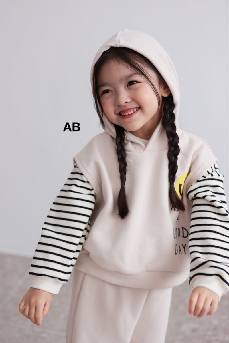 Ab - Korean Children Fashion - #stylishchildhood - Happy Hoody Set - 12
