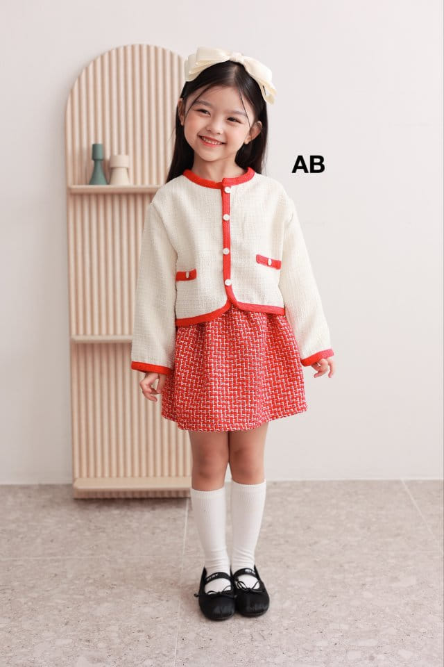 Ab - Korean Children Fashion - #todddlerfashion - Twid Set - 5