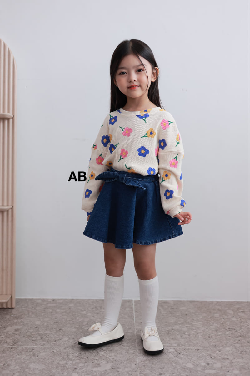 Ab - Korean Children Fashion - #todddlerfashion - Flower Sweatshirt - 11
