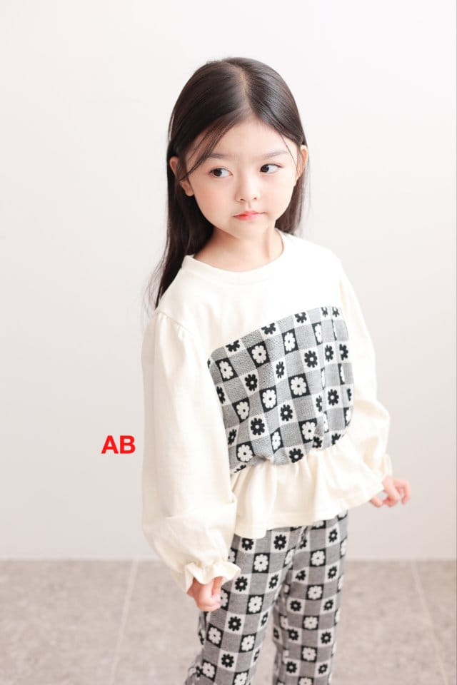 Ab - Korean Children Fashion - #toddlerclothing - Daisy Top Bottom Set - 11