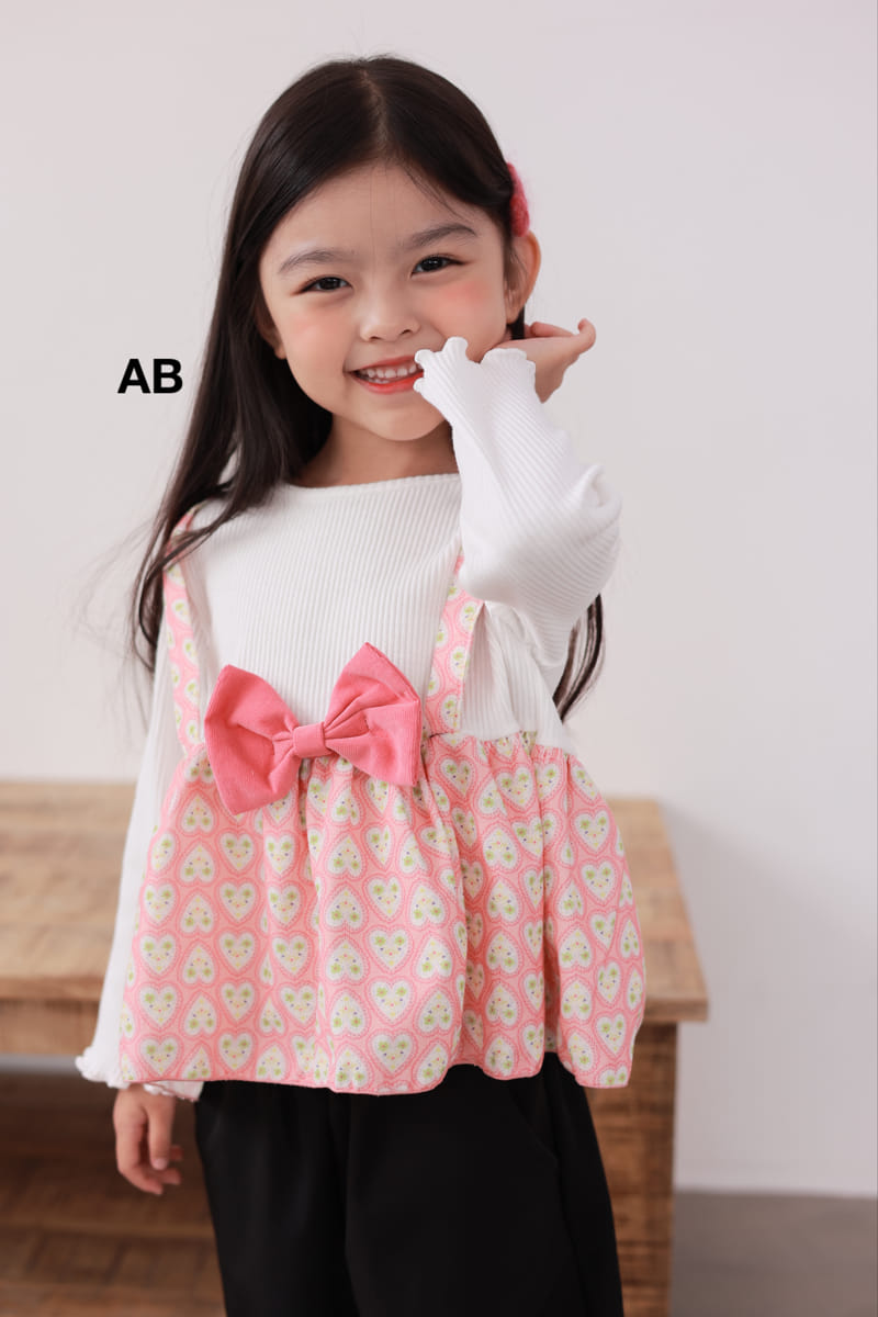 Ab - Korean Children Fashion - #toddlerclothing - Ribbon Bustier - 7