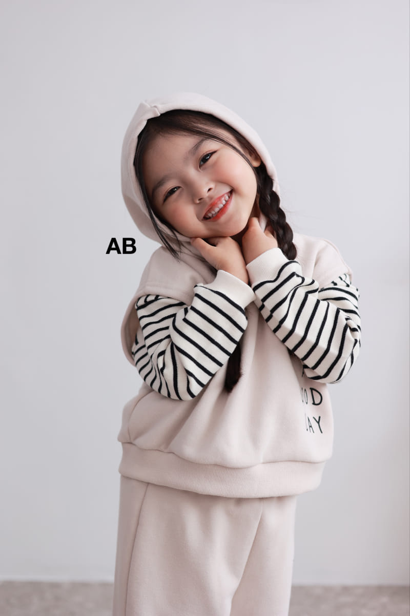 Ab - Korean Children Fashion - #toddlerclothing - Happy Hoody Set - 11