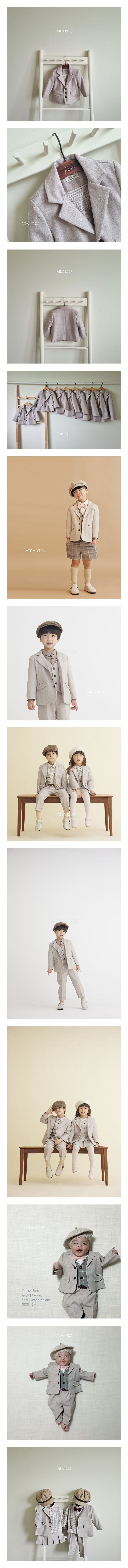 Aida - Korean Children Fashion - #childrensboutique - Crip To Jacket - 2