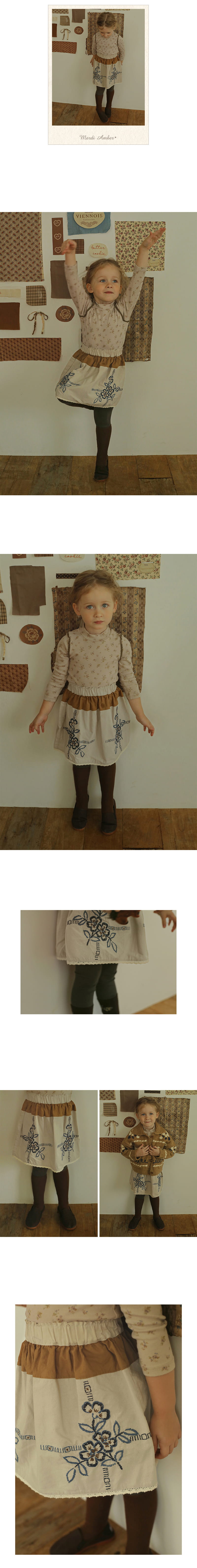 Amber - Korean Children Fashion - #childrensboutique - Jisel Skirt - 2