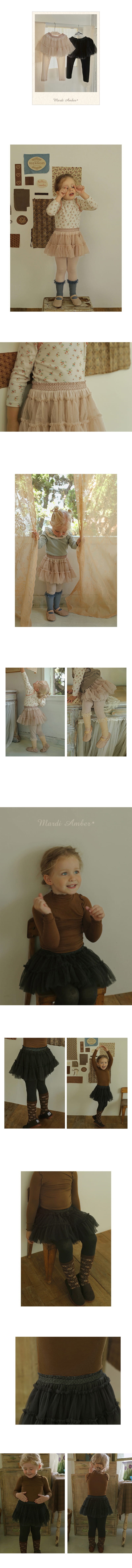 Amber - Korean Children Fashion - #designkidswear - Roche Skirt - 2