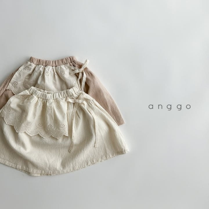 Anggo - Korean Children Fashion - #Kfashion4kids - Latte Skirt - 9
