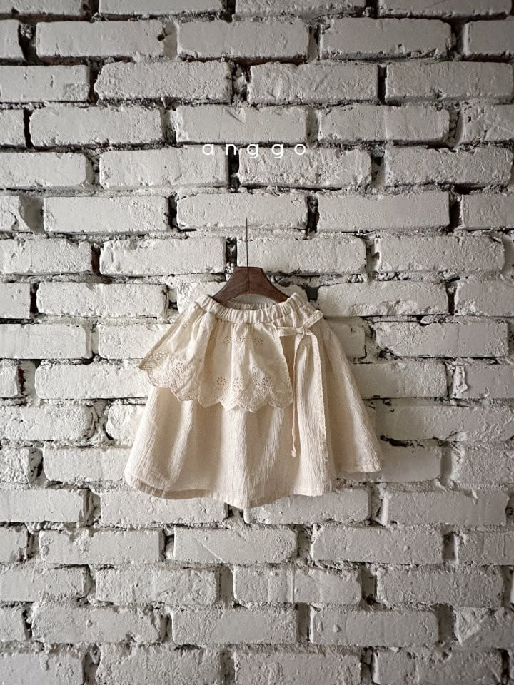 Anggo - Korean Children Fashion - #kidsshorts - Latte Skirt - 6
