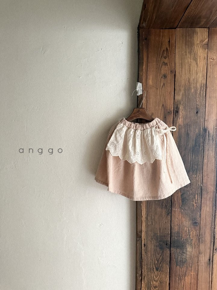 Anggo - Korean Children Fashion - #kidzfashiontrend - Latte Skirt - 8