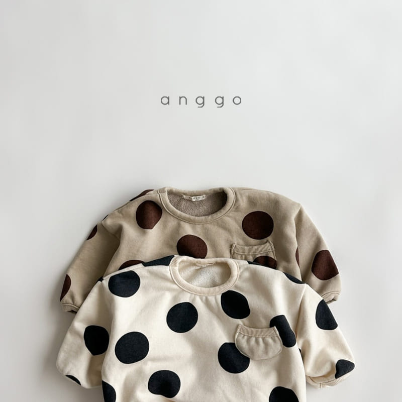 Anggo - Korean Children Fashion - #stylishchildhood - Choco Chip Sweatshirt - 7