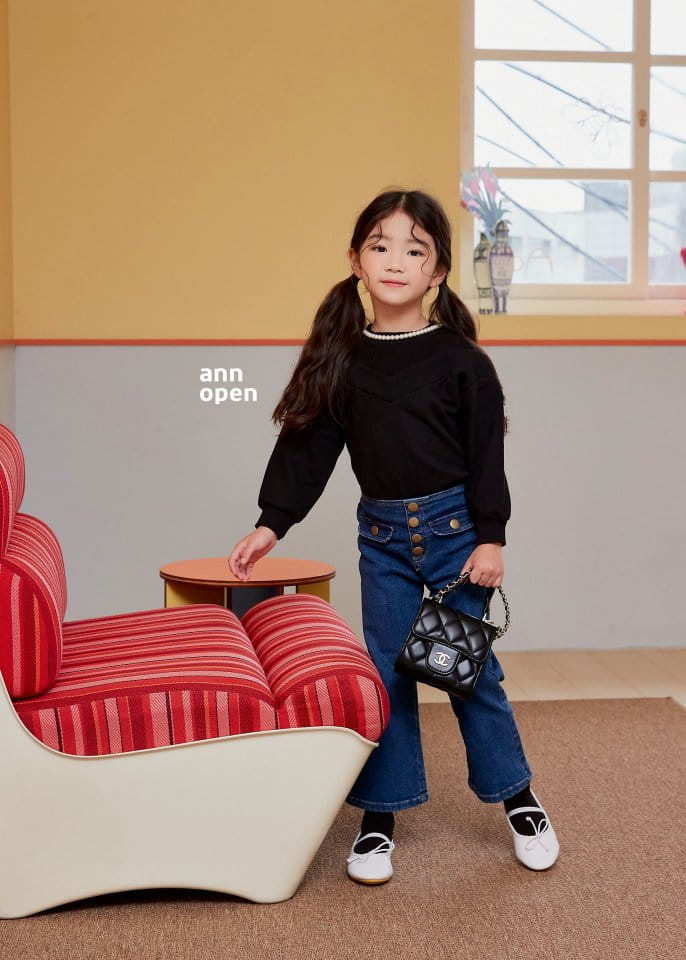 Ann Open - Korean Children Fashion - #childrensboutique - Coco Twist Sweatshirt - 9