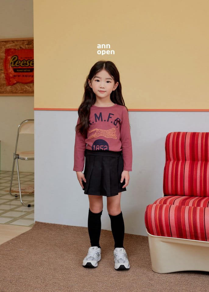 Ann Open - Korean Children Fashion - #designkidswear - Cheetah Daily Tee - 9