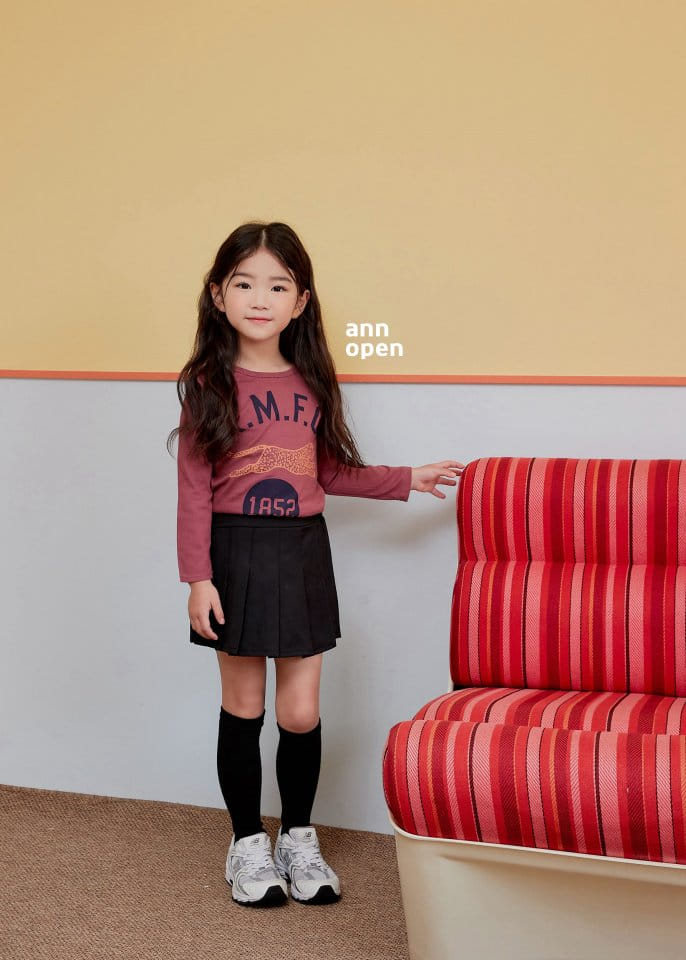 Ann Open - Korean Children Fashion - #discoveringself - Cheetah Daily Tee - 10