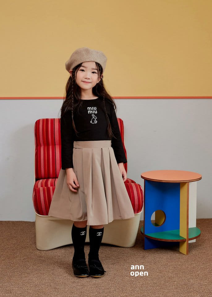 Ann Open - Korean Children Fashion - #discoveringself - Hepburn Skirt - 7