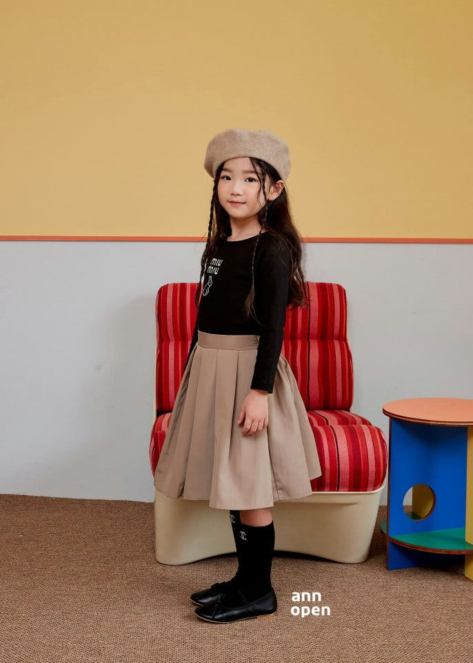 Ann Open - Korean Children Fashion - #fashionkids - Hepburn Skirt - 8