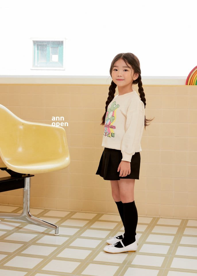 Ann Open - Korean Children Fashion - #magicofchildhood - Together Bear Sweatshirt - 3