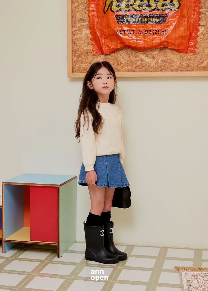 Ann Open - Korean Children Fashion - #minifashionista - Coco Twist Sweatshirt - 3