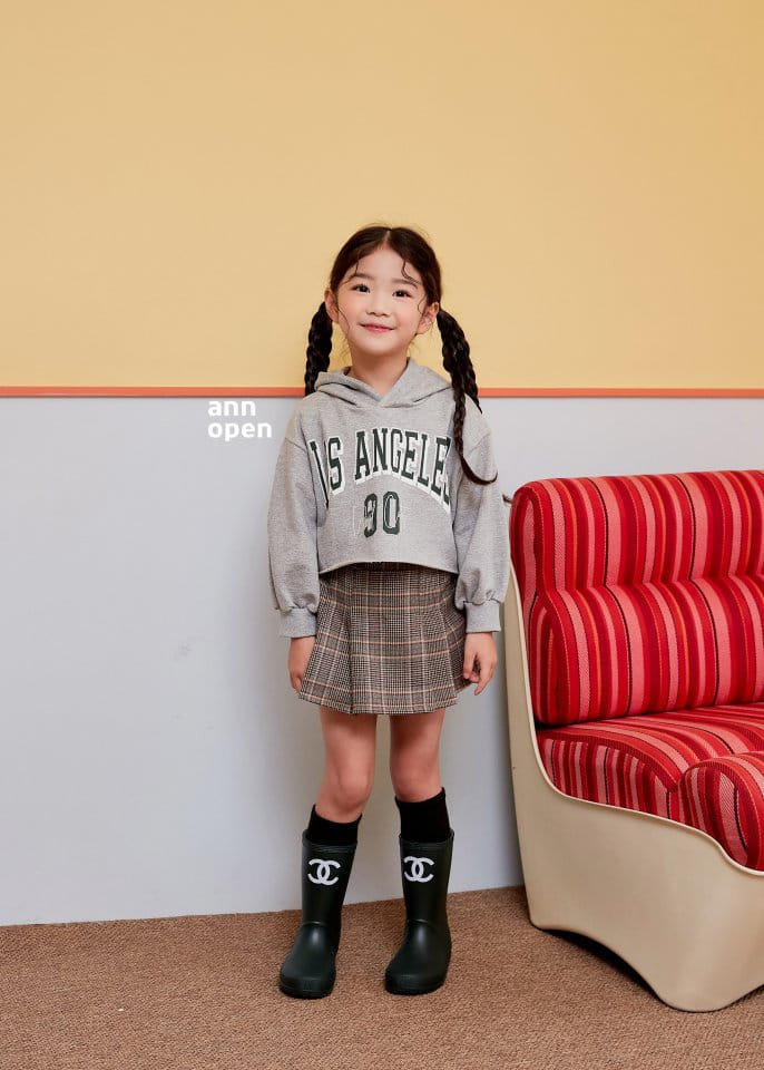 Ann Open - Korean Children Fashion - #prettylittlegirls - Angel Crop Sweatshirt - 7