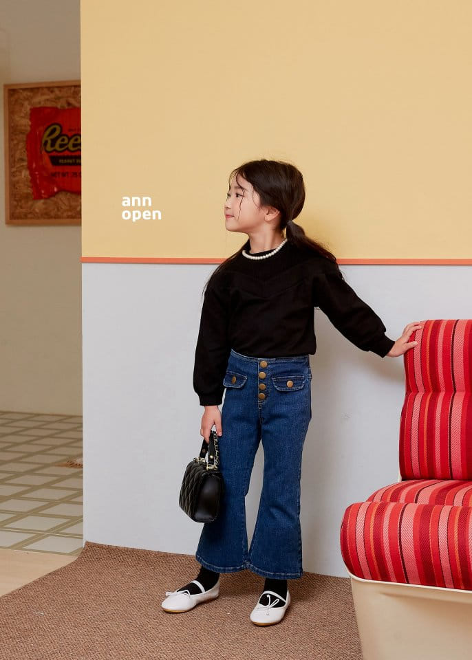 Ann Open - Korean Children Fashion - #stylishchildhood - Coco Twist Sweatshirt - 7