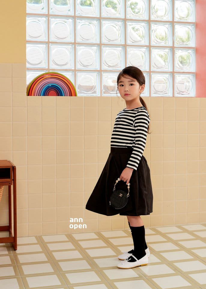 Ann Open - Korean Children Fashion - #stylishchildhood - Hepburn Skirt - 3