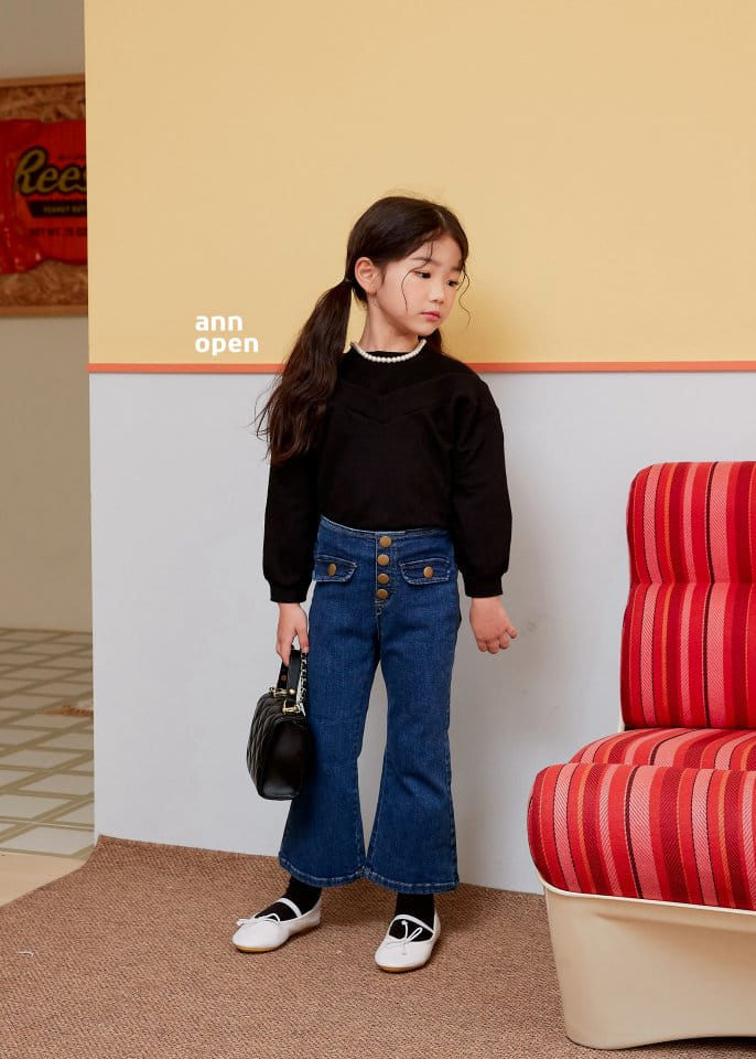Ann Open - Korean Children Fashion - #todddlerfashion - Coco Twist Sweatshirt - 5