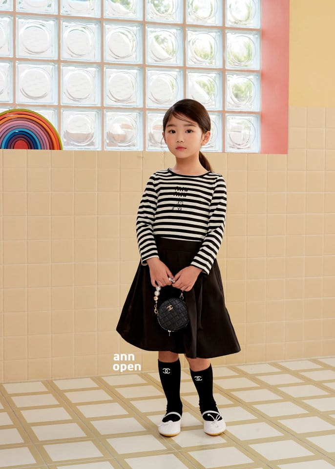 Ann Open - Korean Children Fashion - #todddlerfashion - Hepburn Skirt