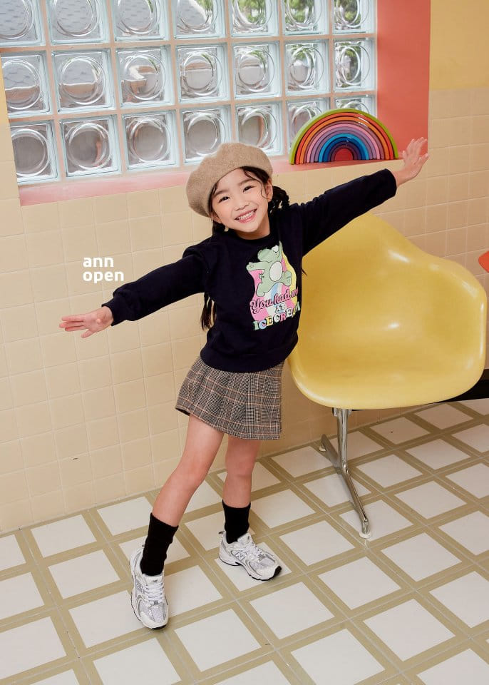 Ann Open - Korean Children Fashion - #toddlerclothing - Together Bear Sweatshirt - 7