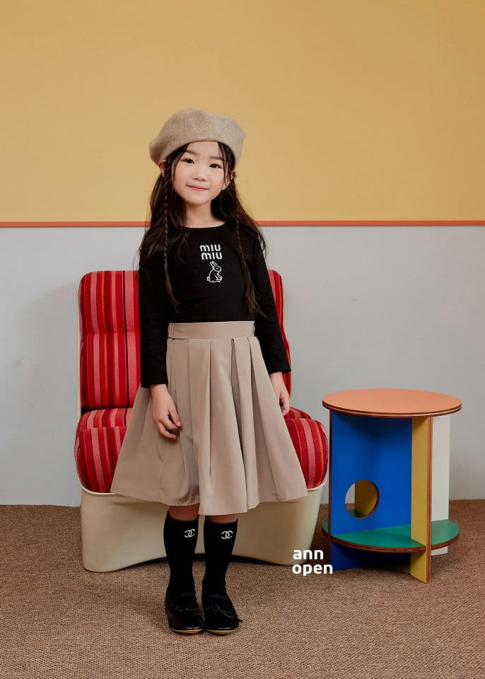 Ann Open - Korean Children Fashion - #toddlerclothing - Shushu Rabbit Tee - 3